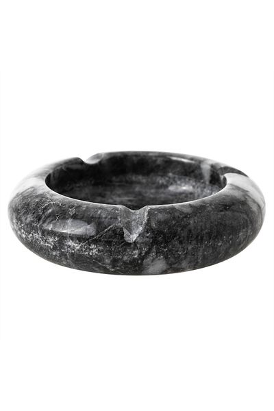Mudo Concept Dliashp Concept Round Marble Ashtray Black Life 990396