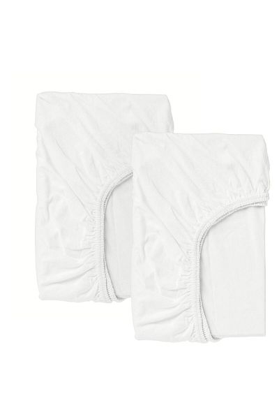 IKEA White 60Xx120 cm Baby Room Elastic Cotton Sheet Set