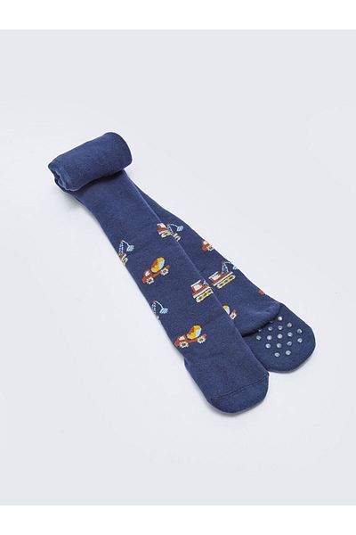 LC Waikiki Printed Baby Boy Pantyhose (W2)