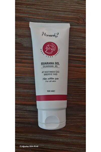 Homm Bitkisel Homm life Guarana jel At kestanesi özü