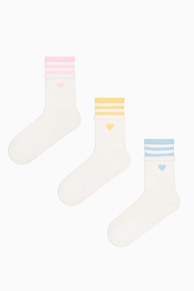 Penti 3-teilige Tennissocken mit Knöcheldetail