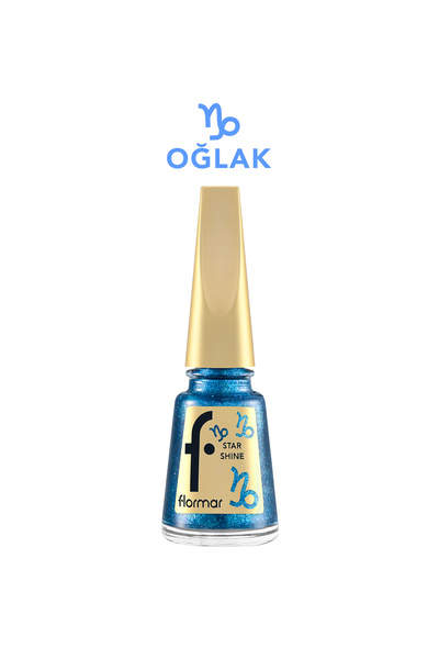 Flormar Oğlak Burcu - Star Shine Yüksek Pigmentli & Parlak Bitişli Metalik Oje