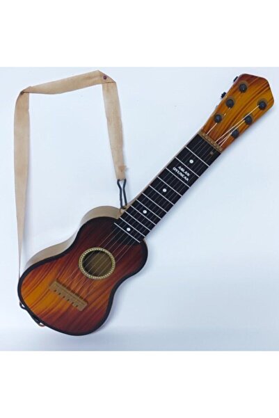Brother Toys Kahverengi Oyuncak Ispanyol Gitar 6 Telli Akort Edilebilir 48 Cm.