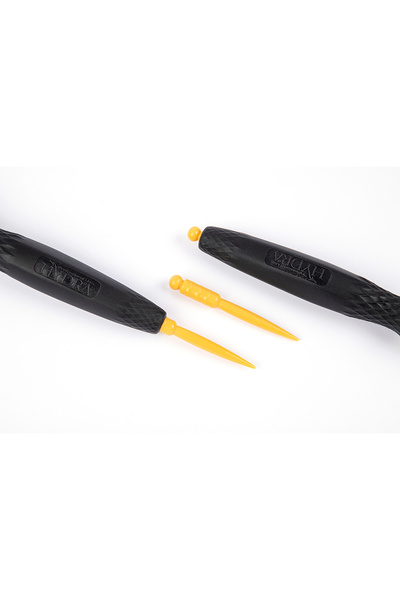 Hydra Professional Line Κεραμική βούρτσα φουσκώματος με μακριά λαβή Hd-2412