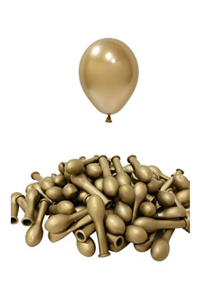 Çemrek Süs Parti KAlisan 5 inç Krom Balon 100 lü Paket