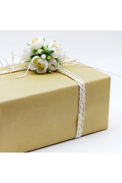 Bimotif 40 Gr. 5 Pieces of Line Patterned Kraft Package Paper with 70X100 cm Size
