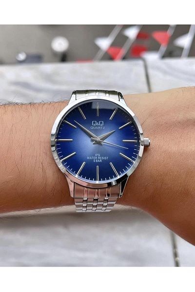 Q&Q Men's Metak Cord Wristwatch