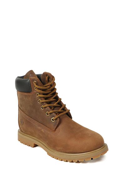Hammer Jack Genuine Leather Cinnamon Nubuck Unisex Boots