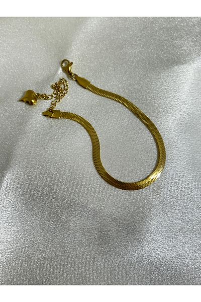 staınless steel Gold Italian Bracelet