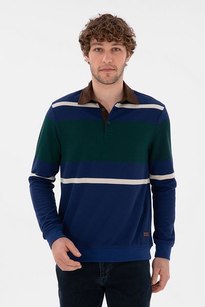 U.S. Polo Assn. Men's Indigo Sweatshirt 50291052 -Vr028
