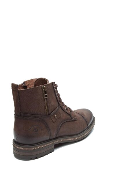 Hammer Jack Ανδρικές καφέ δερμάτινες μπότες casual 10217400