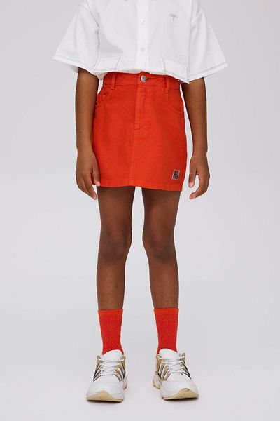 Tyess Bg Store Girls' Red Skirt