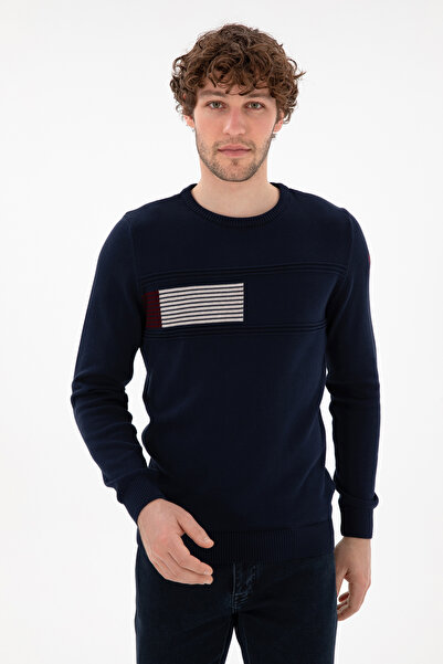 U.S. Polo Assn. Erkek Lacivert Kazak 50297073-VR033