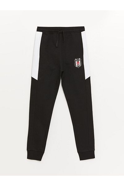 LC Waikiki Pantaloni de sport Jogger pentru băiat cu talie elastică B imprimați