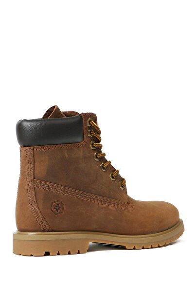Hammer Jack Μπότες Unisex από γνήσιο δέρμα κανέλας Nubuck
