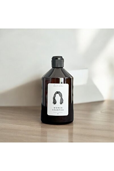 Guridda Home Design Kadın Şampuan Women Shampoo Etiketli Fliptop Kapaklı Plas...