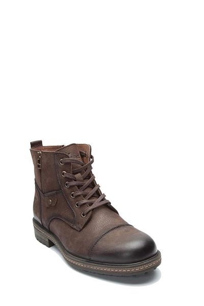 Hammer Jack Ανδρικές καφέ δερμάτινες μπότες casual 10217400