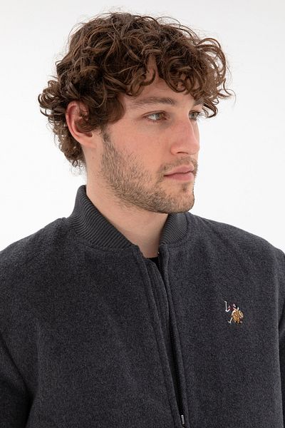 U.S. Polo Assn. معطف كاجو أنثراسايت للرجال 50290768 -VR006