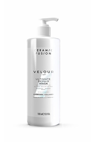 DROV KOZMETİK CERAMİC FUSİON VELOUR COLLAGEN ULTİMATE REPAİR ONARICI 1000ML M...