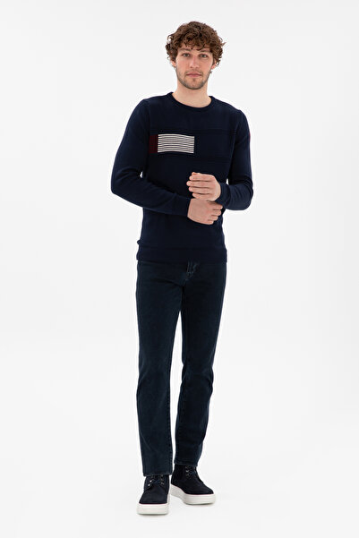 U.S. Polo Assn. Erkek Lacivert Kazak 50297073-VR033