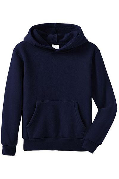 DEEPSENCE Ανδρικό φούτερ με χοντρή κουκούλα Navy Blue