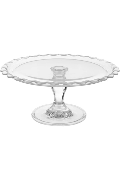 Paşabahçe Cam Ayaklı Servis Tabağı