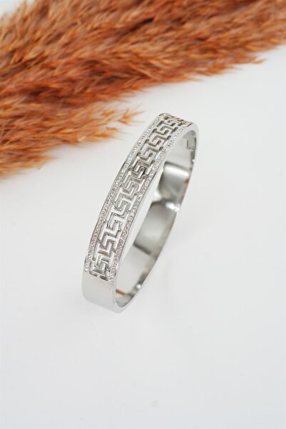 By Zeyna Aksesuar Women's 316 L Stainless Steel Anti Allergenic Bracelet