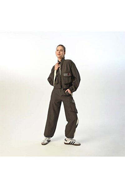 LOCO LOCO Gray Girls' Jacket and Pants Set - Pocket 7420