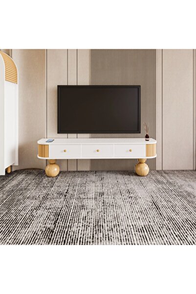 BebeK on For Weltwood Mobilya Berlin Collection Yuvarlak Ayaklı TV Ünitesi