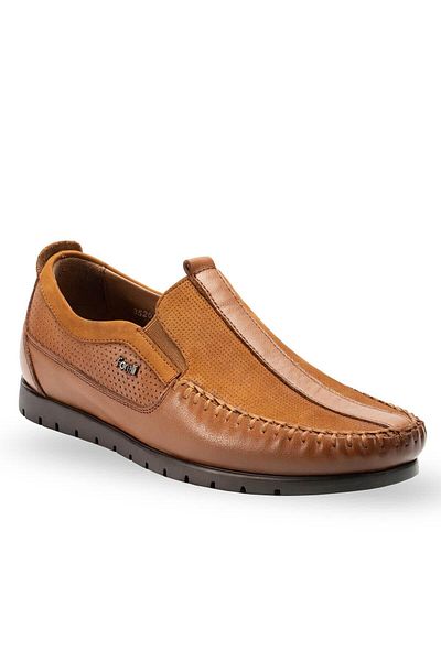 Forelli 35201-h Pantofi pentru bărbați din piele naturală Alboy Tan