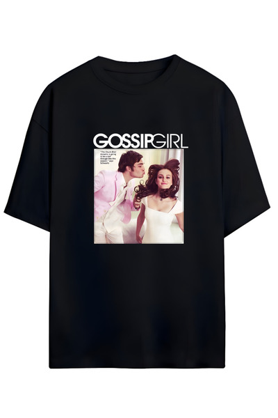 MAGORS ΤΗΛΕΟΡΑΣΗ GOSSIP GIRL - Βαμβακερό μπλουζάκι Unisex Oversize με ψηλή στάμπα, νέα σεζόν