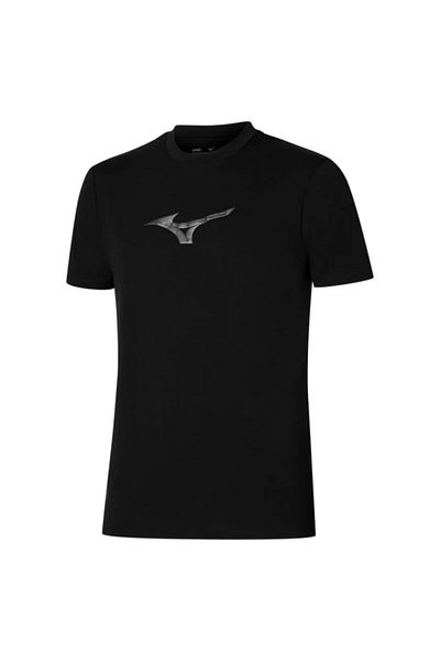 MIZUNO Αθλητικό Rb Tee Ανδρικό T-Shirt Μαύρο