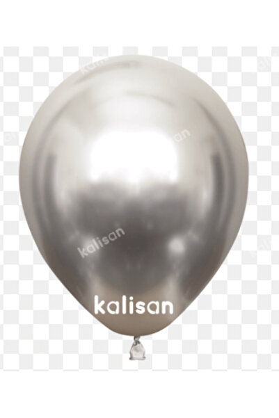 Çemrek Süs Parti Kalisan Krom Balon 12 inç 50'li Paket