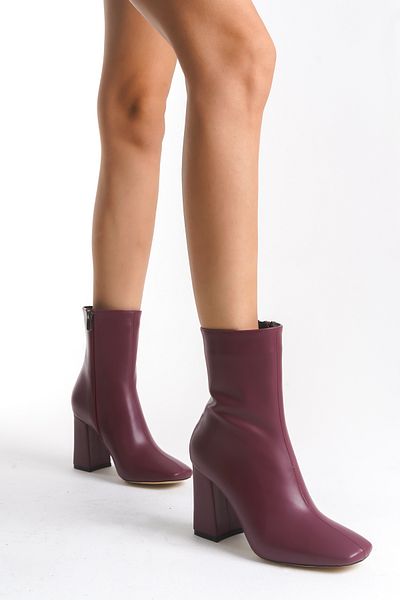 Niloshka Tilla Burgundy Skin Women's Boots