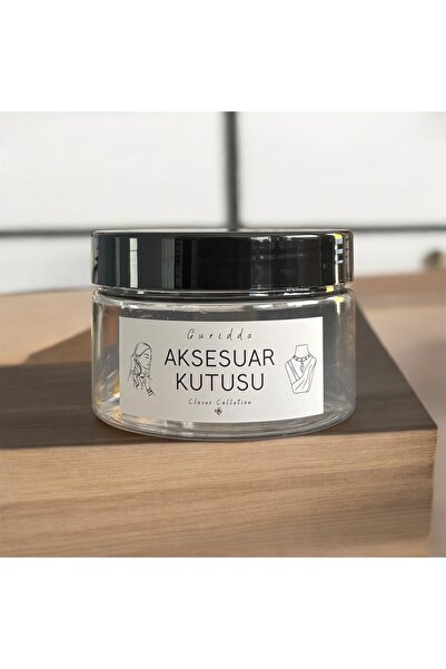 Guridda Home Design Aksesuar Kutusu Etiketli Şeffaf Düzenleyici Yatay Kutu Mi...