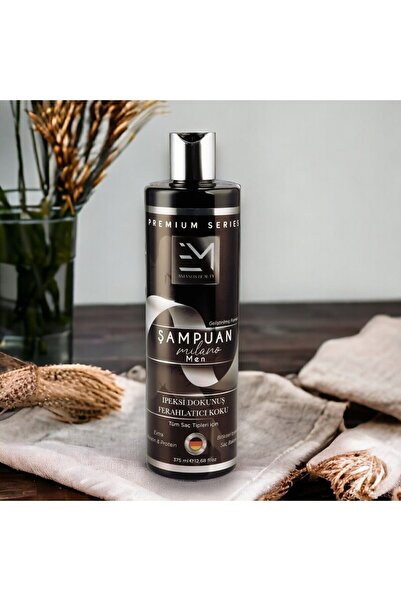 EM AMANOS BEAUTY Milano Kokusu - Erkek Şampuan - Doğal Bitki Özlü Keratin Ve Kolajen Içerir - Saç Dökülmesini Önler