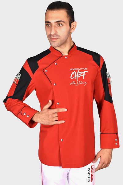 Üniformanya Chef Dress - Name Gift, Chef Jacket & Clothes, Chef Cook Jersey