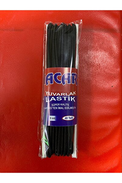 Kayıran aksesuar Yuvarlak Siyah Lastik 10 Mt.