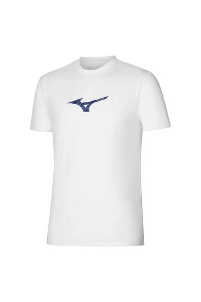 MIZUNO Λευκό ανδρικό μπλουζάκι - Athletics Rb Tee