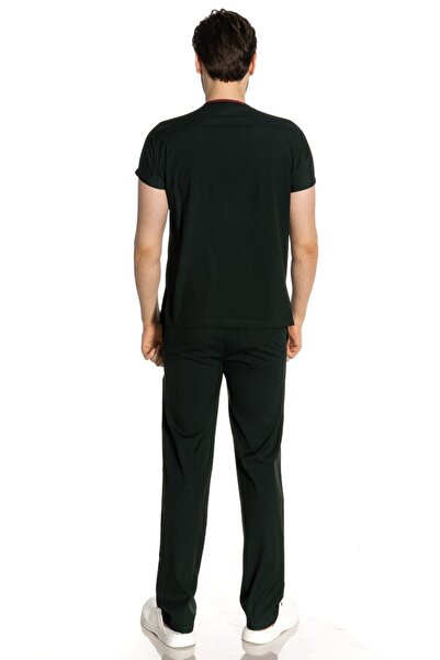 TIPMOD Yarasa Kol Likralı Avcı Yeşili Doktor / Hemşire Forması