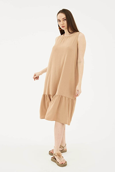 Fashion Friends Elbise Bej / Beige