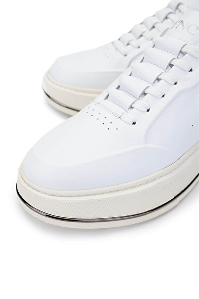 Tamer Tanca Erkek Hakiki Deri Beyaz Sneakers & Spor Ayakkabı