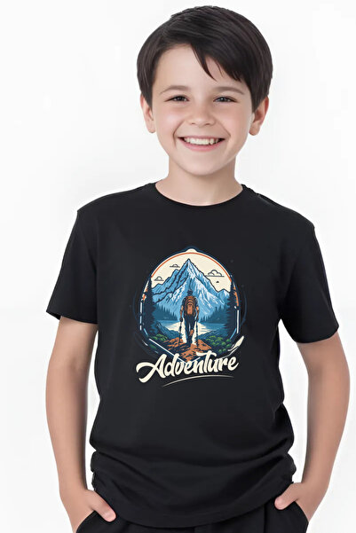 YA KO KİDS Ανδρικό κοντομάνικο μπλουζάκι 3-pack Surf Club-Adventure-Deer