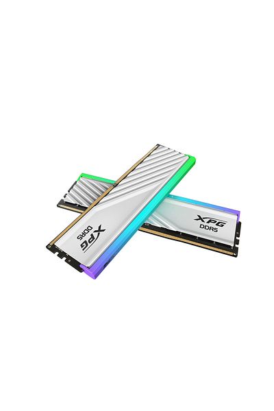 XPG ذاكرة Lancer Blade RGB، DDR5، 32 جيجابايت (2X16 جيجابايت) 6000 ميجا هرتز، أبيض CL48