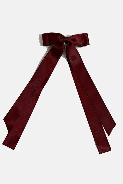 New Obsessions Double Satin Bow Ribbon Buckle