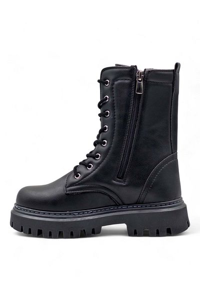 Shoes Wanetti Μαύρες Κοριτσίστικες Μπότες - Ayıkli Design