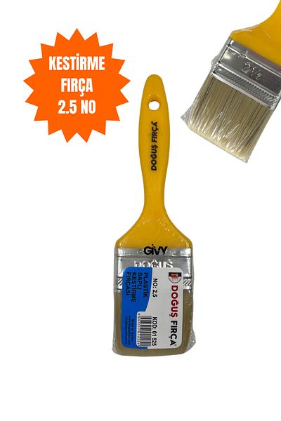 GİVY Doğuş Plastic Handle No. 2.5 Cutting Brush Paint Brush