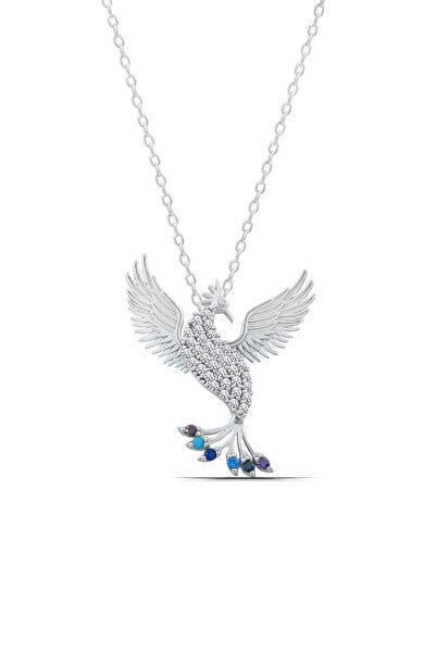 Parmas Design Zümrüdüanka Kuşu Kadın 925 Ayar Gümüş Kolye