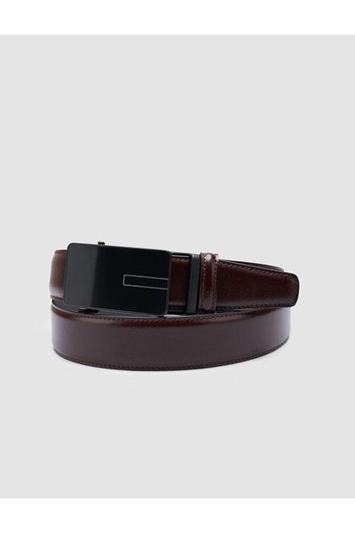 Cabani 100% Genuine Leather Brown Men's Classic Belt