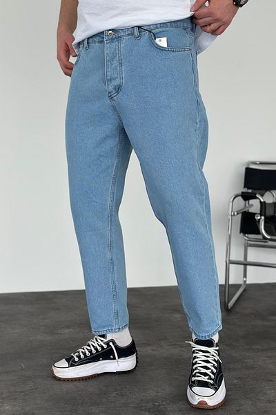 MADZEYMODA New Season Ανδρικό Μπλε Boyfriend Μούχλα Jean Jeans Παντελόνι KE-305